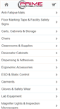 Mobile Screenshot of primedistributing.com